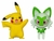 Pikachu y Sprigatito- Pokemon -Battle Pack 2- Jazwares - comprar online