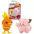 Torchic y Clefairy- Pokemon -Battle Pack 2- Jazwares