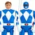 Blue Ranger - Powers Rangers Re-Ignition - Playmates - Vianda de Ayer Coleccionables