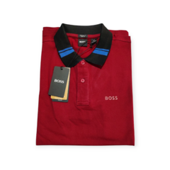 POLO BOSS ROJA/MARINO