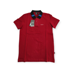 POLO BOSS ROJA/MARINO - comprar en línea