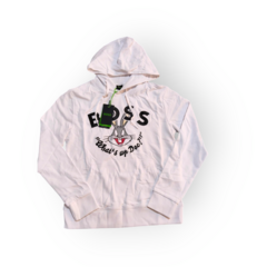 SUDADERA BOSS BLANCA BUNNY