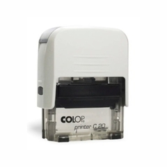Colop C20 Base Transparente - 14x38mm - CarinTec Distribuidora de Carimbos