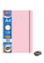 Cuaderno A4 Soft Rideo Cuadriculado Rosa Pastel - comprar online