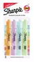 Resaltador Sharpie Accent Tank Pastel x4