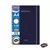 Cuaderno A4 Ocean Rideo Rayado Azul Oscuro - comprar online
