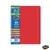 Cuaderno 21x27 Matt Rideo Rayado Rojo - comprar online