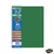 Cuaderno 21x27 Matt Rideo Rayado Verde - comprar online