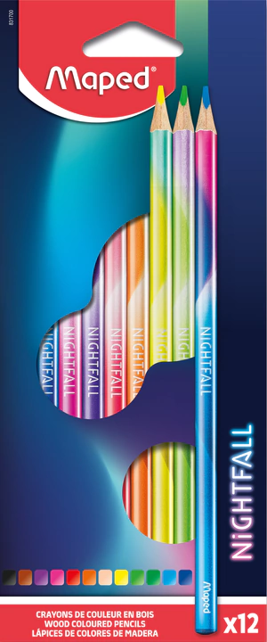 Lapices de Colores Maped Nightfall x12