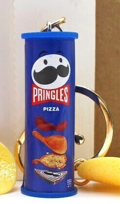 Llavero en Forma de Papas Pringles - Libreria Las Marias