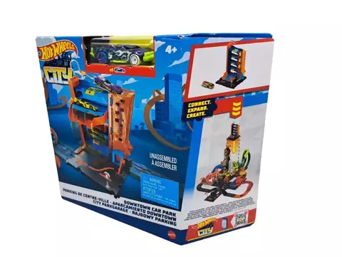 Hot Wheels City "Estacionamiento de Vehiculos"