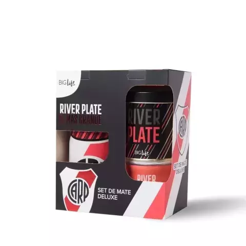 Set de Mate Deluxe Fútbol River Plate
