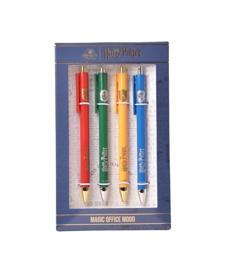 Set x4 de Lapiceras Harry Potter