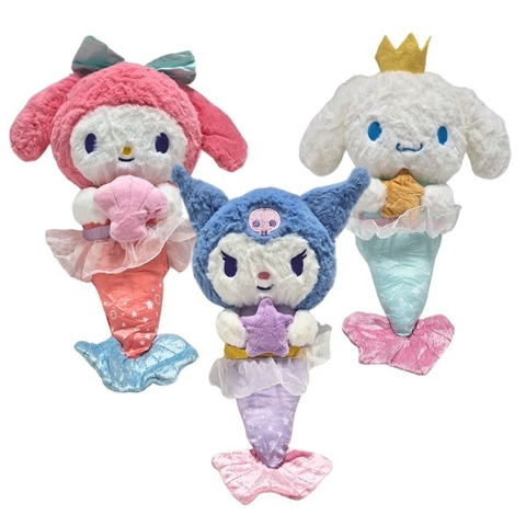 Peluche de Kuromi Sirena 22cm