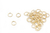 Argolla 8Mm (1.0Mm) Dorada Reforzada Bag X 1 Kilo - comprar online