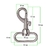 Base De Llavero Nickel 45X32Mm Bag Por 100 Unidades - comprar online