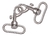 Base De Llavero Nickel 45X32Mm Bag Por 100 Unidades - IKORSO Fornituras