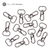 Base De Llavero Nickel 34,5X18Mm Bag Por 100 Unidades en internet