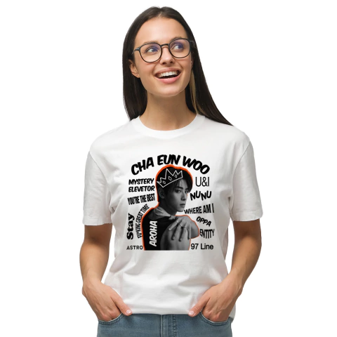 Camiseta Dorama Cha Eun Woo Músicas