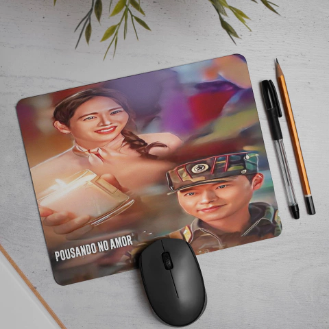 Mousepad Dorama Pousando no Amor