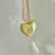 Colar BTS Coração Banhado a Ouro