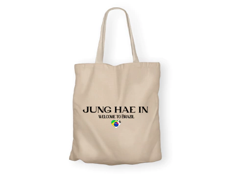 Ecobag Dorama Oppa Jung Hae In Brasil e Coreia