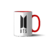 Caneca BTS Army Coração