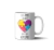 Caneca Eu Amo Alguém Que Tem Autismo - comprar online