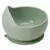Tigela em silicone e ventosa - Verde