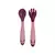 Kit De Talheres Infantis Active Articuláveis Rosê – Clingo