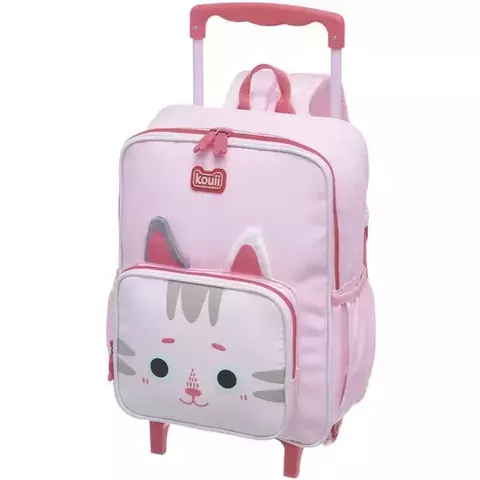 Mochila de Rodinhas Kouii Filhotiis –Gatinha