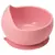 Tigela em silicone e ventosa - Rosa