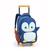 Mochila de rodinhas 16 - Pinguim Azul