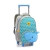 Mochila de rodinhas 16 - Tubarão Azul com Cinza