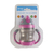 Copo com alças, válvula e canudo colors rosa 240ml - Clingo - Minha Lancheirinha