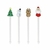 Palitinhos de Natal – 4 peças - comprar online