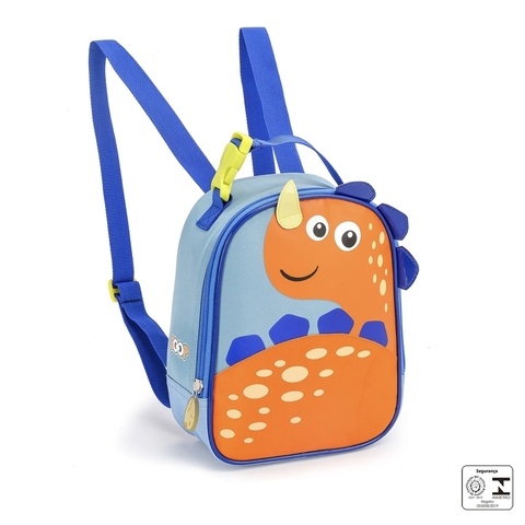 Lancheira Dinossauro Laranja - Zoop Seanite