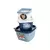 Kit 3 potes empilháveis - Animais Azul - comprar online