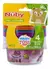 Kit 4 Potes Com Tampa - Nuby - Rosa-300 Ml