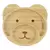 Prato com Divisórias Clingo em Bambu e Silicone com Ventosa (6M+) - Urso