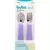 Kit Talheres Infantil Bubazoo Em Inox Buba - Roxo
