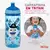 Garrafinha de Tritan Squeeze com Glitter Tubarão Azul – Nuby - comprar online