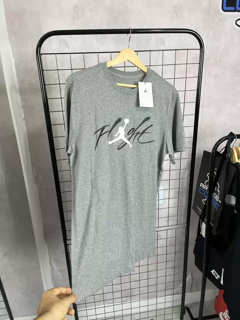 Camiseta Jordan Fligth (Cinza)