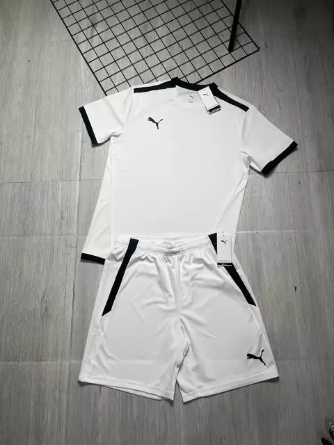 Kit Puma Academy Dri-Fit (Branco)