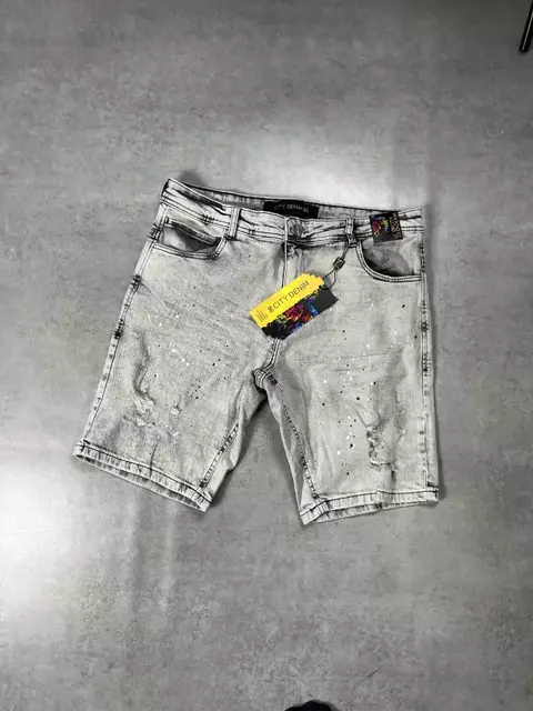 Bermuda Jeans Jogador Cinza (2508320)