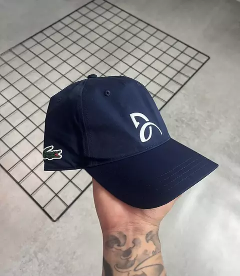 Boné Lacoste Djokovic ( Azul Marinho )