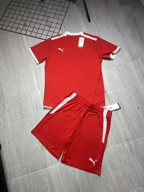Kit Puma Academy Dri-Fit (Vermelho)