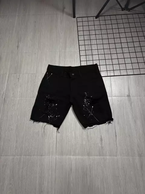 Bermuda Jeans Jogador Preta