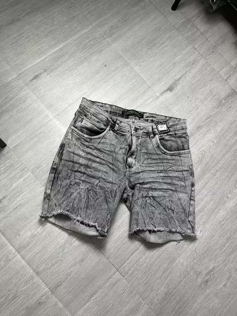 Bermuda Jeans Jogador Cinza Claro (2416519)