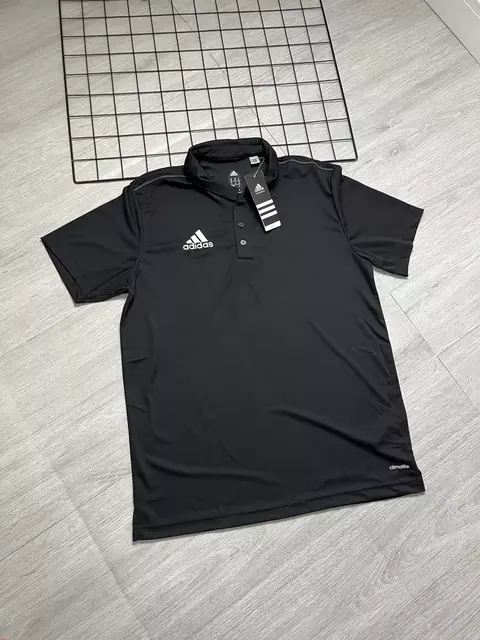 Polo Adidas Climalite (Preta)